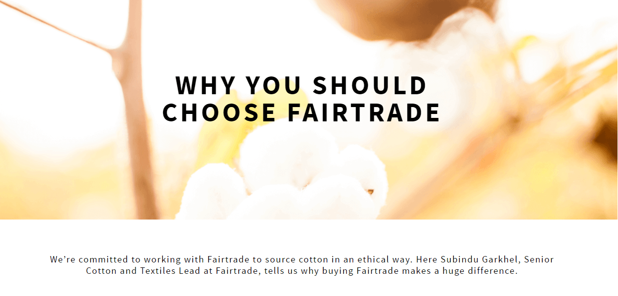 White Stuff Fairtrade