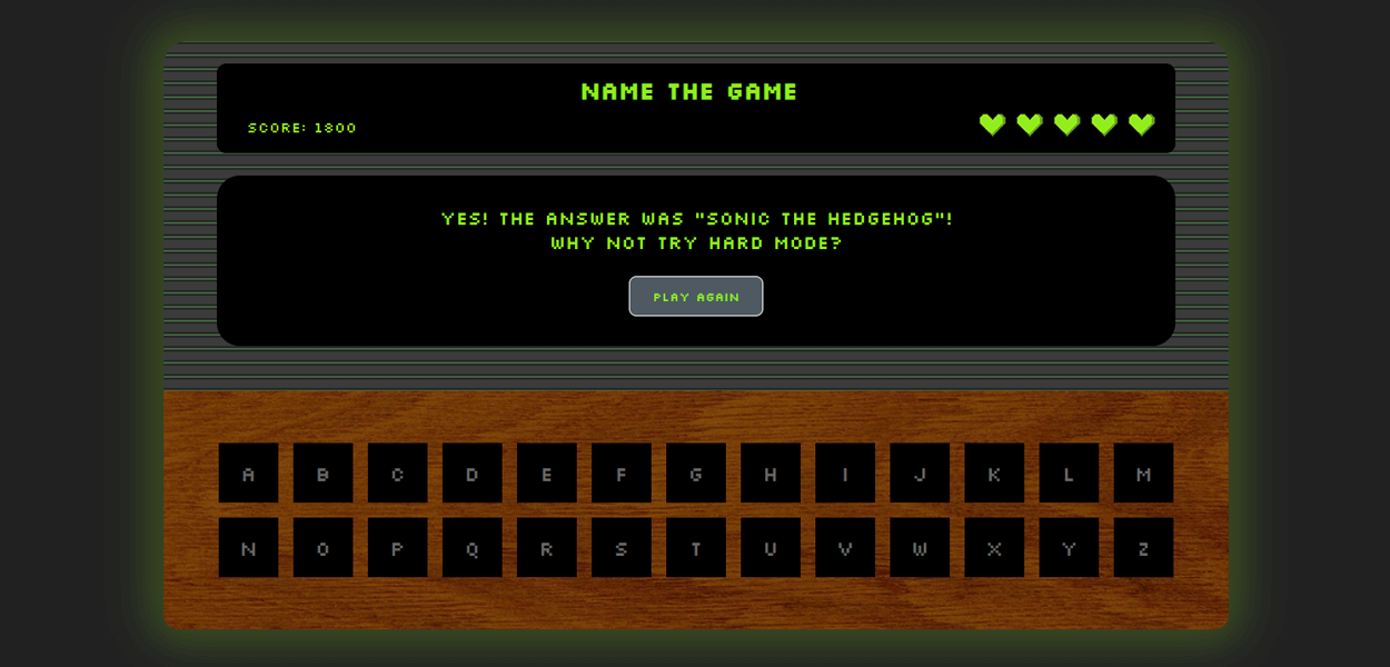 Name The Game