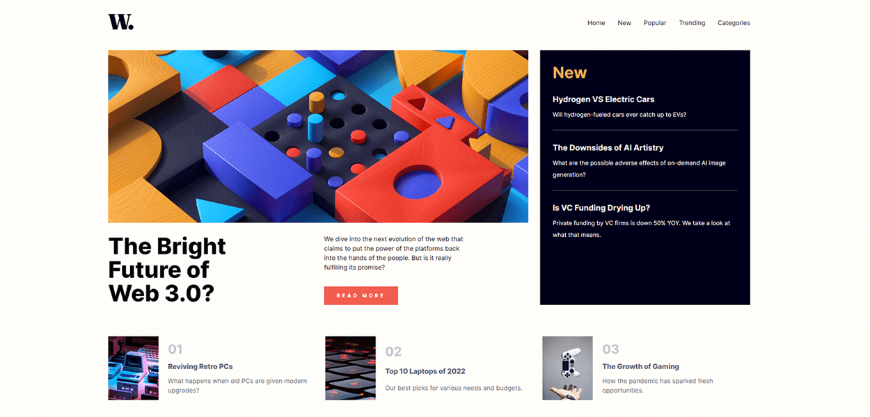 News Homepage